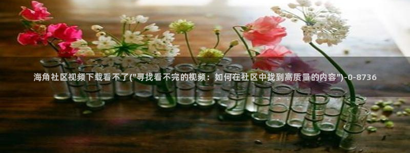 海角社区抖音母子关键词：海角社区视频下载看不了(\